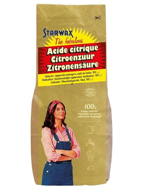 Starwax The Fabulous Acide Citrique Sach Kg Commander En Ligne