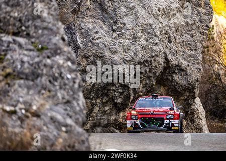 Rossel Yohan Dunand Arnaud Citro N C Rally Action Lors Du