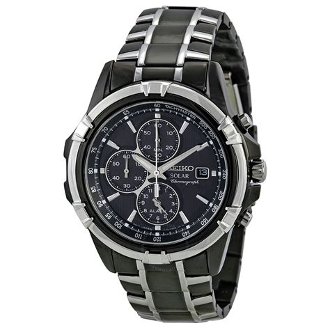 Top 44 Imagen Seiko Mens Stainless Steel Solar Chronograph Watch Ssc141 Abzlocalmx