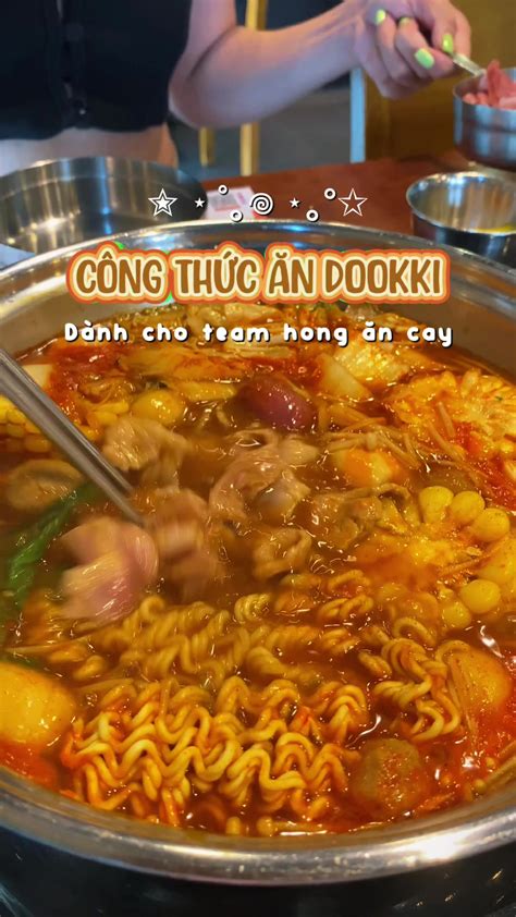 cong thuc pha sot dookki ngon review buffet  vap tiktok