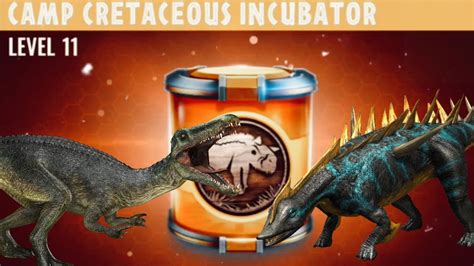 Epic Camp Cretaceous Incubator Jurassic World Alive Youtube