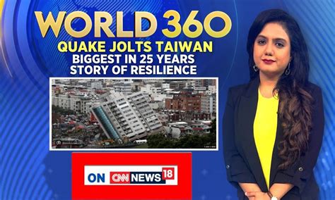 Taiwan Earthquake Updates | Massive Quake In Taiwan, Collapsing ...