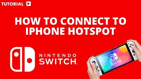 How To Connect Nintendo Switch To Iphone Hotspot Youtube