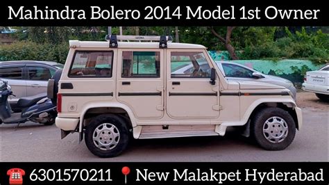 mahindra bolero  model st owner price  descriptionmahindra