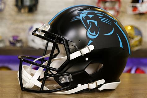 Carolina Panthers Riddell Speed Authentic Helmet - 2022 Alternate ...