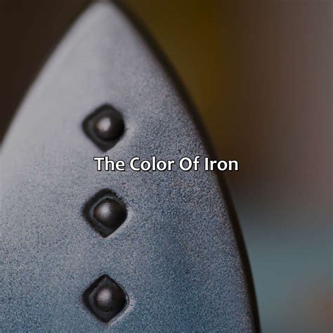 What Color Is Iron - colorscombo.com