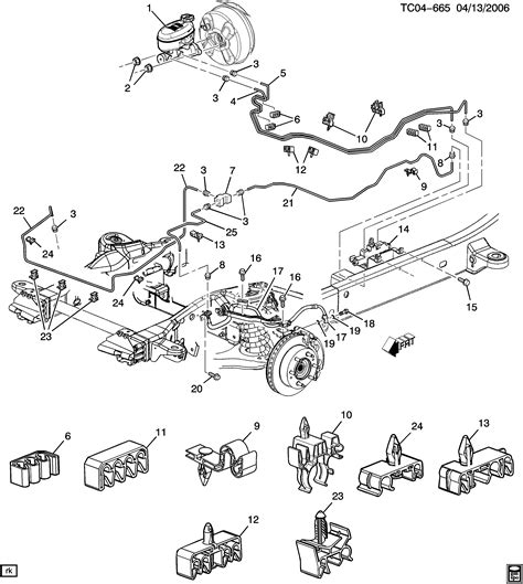 2002 Silverado Brake Line Diagram