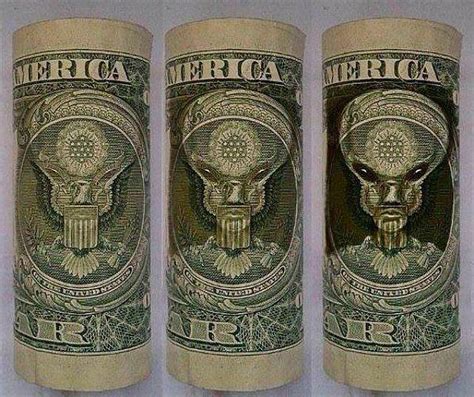 Theres An Alien Hidden On Our Dollar Bills Aliens