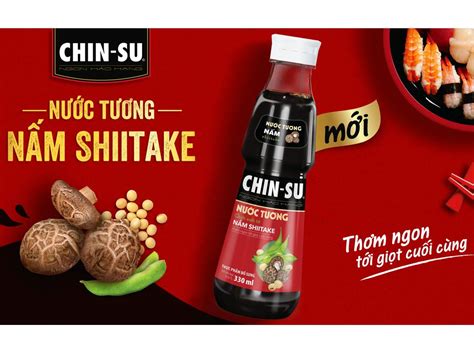 Nước tương Chinsu nấm Shiitake 330ml tại Bách hoá XANH