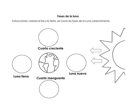 Resultado De Imagen Para Fases De La Luna Para Colorear Fases De La Sexiezpicz Web Porn