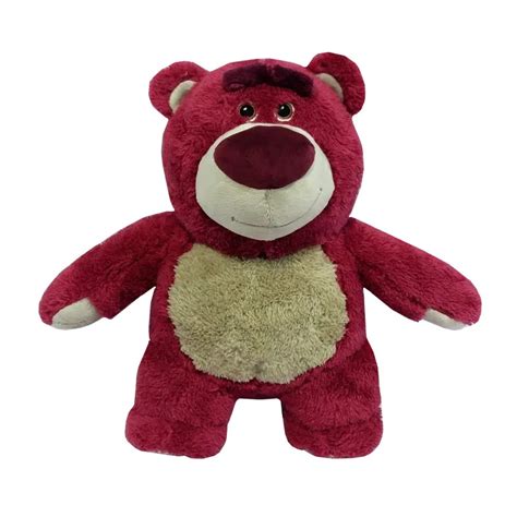 Toy Story Cute Lotso Huggin Bear Plush Toy 33cm Smells Strawberry Cute