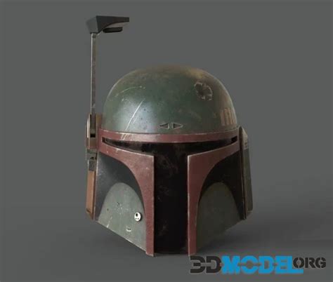 3D Model – BOBA FETT Helmet (PBR)