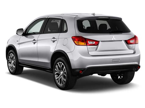 Image: 2017 Mitsubishi Outlander Sport ES 2.0 AWC CVT Angular Rear Exterior View, size: 1024 x ...