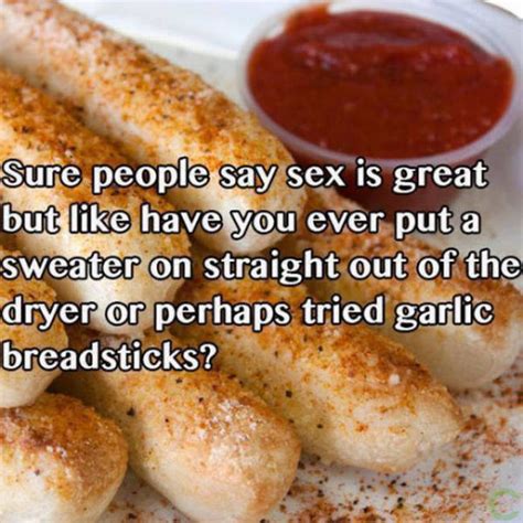 Sex Verse Garlic Breadsticks Myconfinedspace