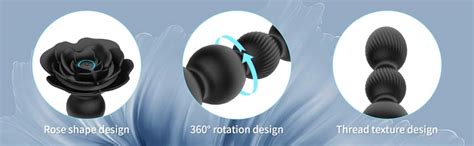 Amazon Anal Beads Anal Butt Plug 10 Rotate Twist And Vibrating Modes Prostate Massager