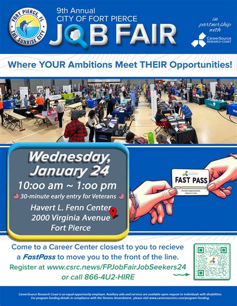 Calendar • City of Fort Pierce 9th Annual Job Fair