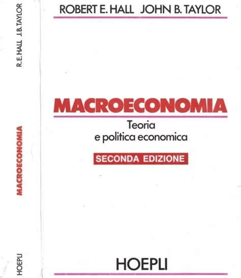 Macroeconomia Teoria E Politica Economica Robert E Hall John B