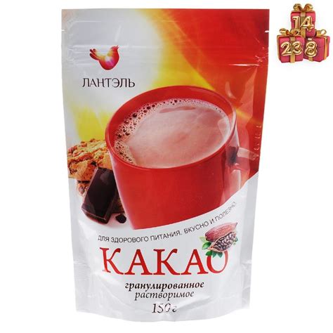 ЕОНК - Какао Лантэль растворимое, 150 г - 4895515 - 62,54 руб.
