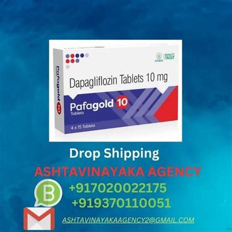 Dapagliflozin Tablet 10 Mg, Packaging Size: Strip at ₹ 1200/box in Nagpur