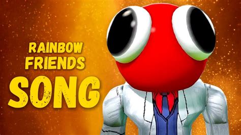 Red Rainbow Friend Song Roblox Rainbow Friends By Mors Youtube