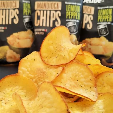 Chips De Mandioca Sem Gl Ten Belive Lemon Pepper