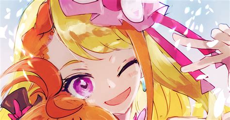 Spreading Sky Precure Cure Butterfly Cure Wing キュアバタフライ＆キュアウィング Pixiv