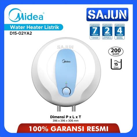 Jual Water Heater Midea D Ya Pemanas Air Listrik Kapasitas