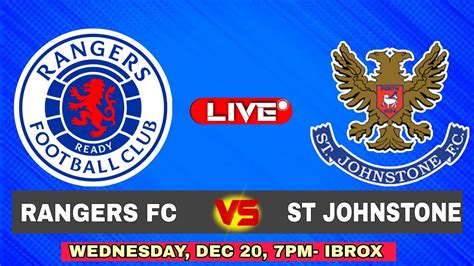 Rangers Vs St Johnstone Live Stream Details Team News St Johnstone