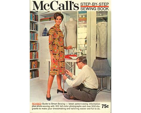 Vintage 1960s Mccall S Step By Step Sewing Book DIY Dressmaking