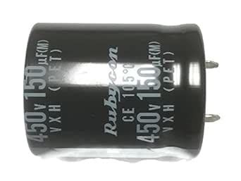 Set Of 1 Rubycon 105C Electrolytic Capacitor 150uF 450V 150 Mfd 450V