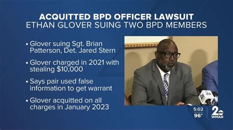 Former Bpd Officer Claims Detectives Used False Information To File