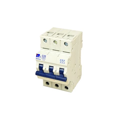 PROMELSA Interruptor termomagnético 3x25A 10kA 240 415V tipo C DIN