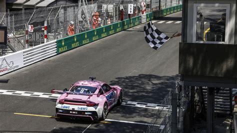 Harry King Celebrates His First Porsche Mobil 1 Supercup Victory In