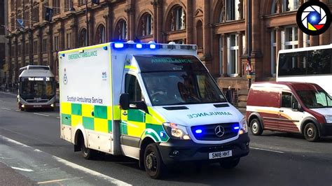 Scottish Ambulance Service Edinburgh YouTube