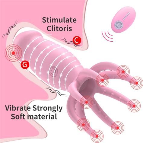 Pulpo Vibrador Octopus Recargable C Control Ecoremates