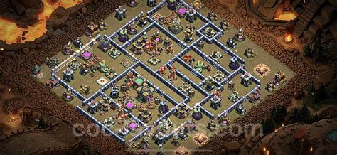 Best Anti 3 Stars War Base Th14 With Link Anti Everything Town Hall