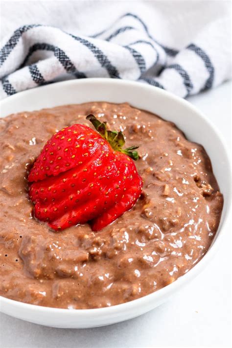 Chocolate Protein Overnight Oats Nutrition To Fit Lindsey Janeiro