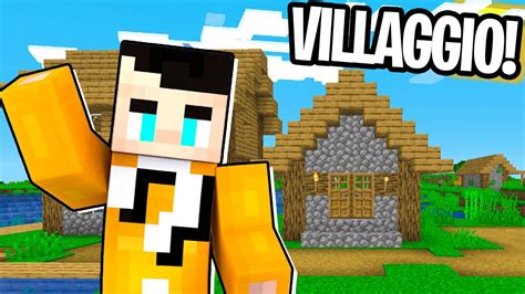 ESPLORO IL PRIMO VILLAGGIO DELLA MIA VANILLA MINECRAFT ITA EP 2 YouTube