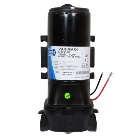 Jabsco Par Max Electric Diaphragm Bilge Pump Lpm V