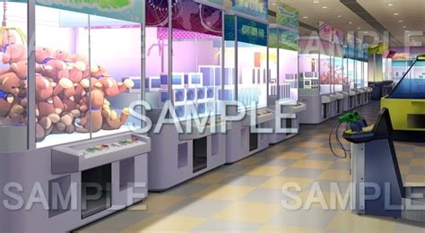 【背景素材】ゲームセンター① 特殊編part02 Bg035h 背景専門店みにくる Booth