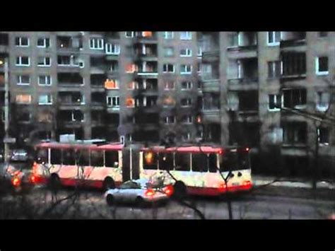 Škoda 15tr Trolleybuses in Vilnius YouTube