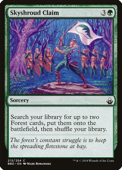 Top 10 Green Land Ramps In Magic The Gathering Hobbylark