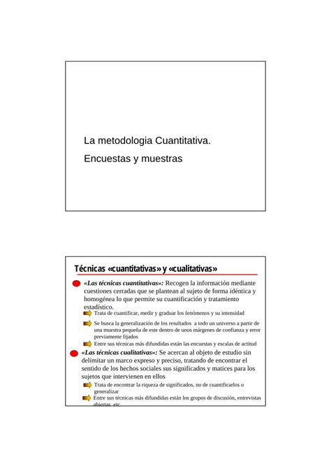 Pdf La Metodologia Cuantitativa Encuestas Y Muestras Dokumen Tips