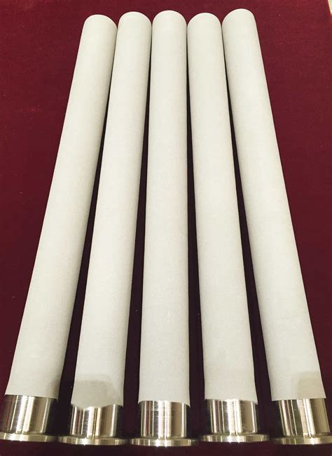 Stainless Steel Metal Membrane Filter Tube For Pharmaceutical Industry