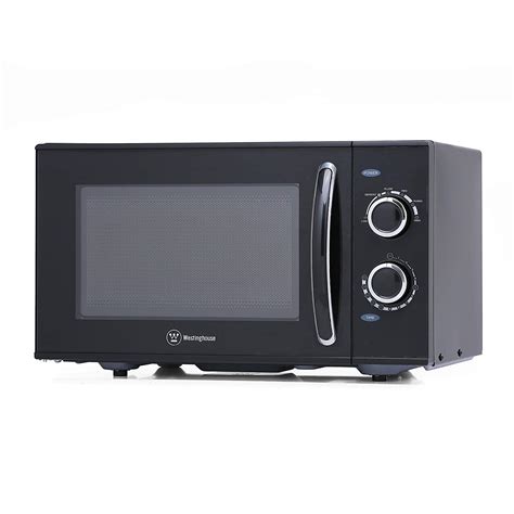 Westinghouse Wcmh900b Countertop Rotary Microwave Oven 09 Cubic Feet 900 Watt