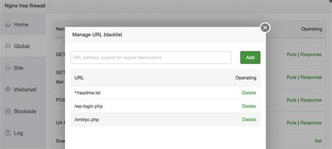 Third Party Plug In For Aapanel Nginx Free Firewall Page