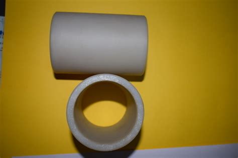 Polished Nylon Bush In Cylindrical Shape White Color And Rust