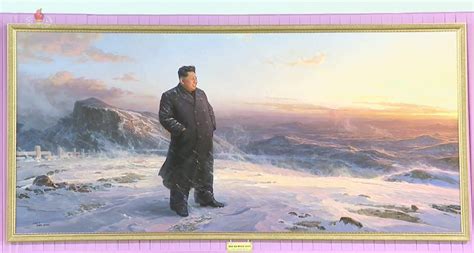 Kim Jong Un Approves First Paintings Of Himself In Boost To Personality