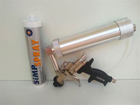 Под заказ. Коробка. Герметик распыляемый SIMP SPRAY, 12 штук герметика.