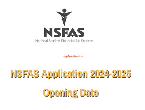 Nsfas Application 2025 Opening Date And Deadline Chanda Hedvige